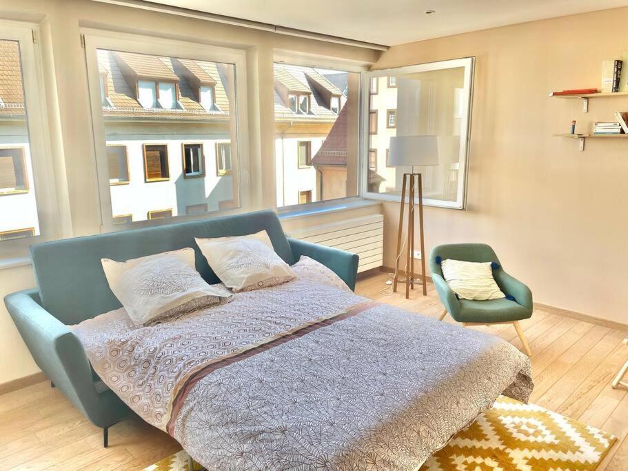 Appartement Spacieux Au Coeur De Страсбург Екстериор снимка