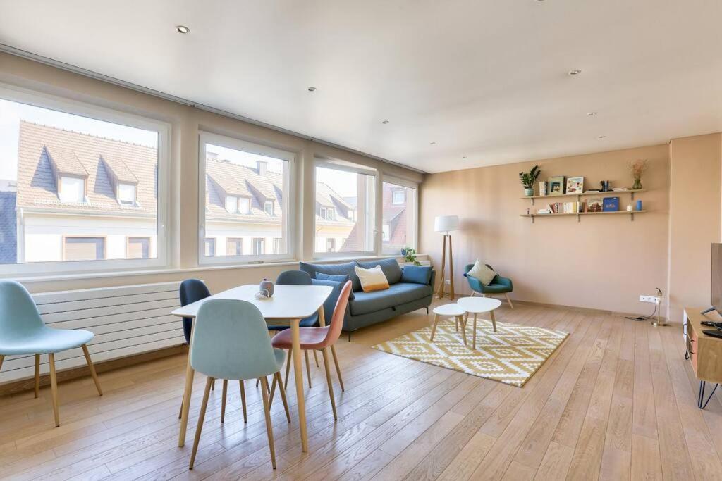 Appartement Spacieux Au Coeur De Страсбург Екстериор снимка